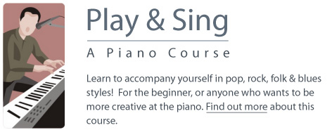 Play & Sing Piano Course Lesson List